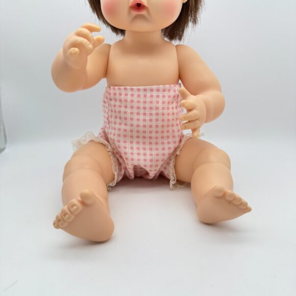 Madame Alexander Sweet Tears Doll #3627 Pink Gingham Dress - Original Pacifier - Picture 9 of 11